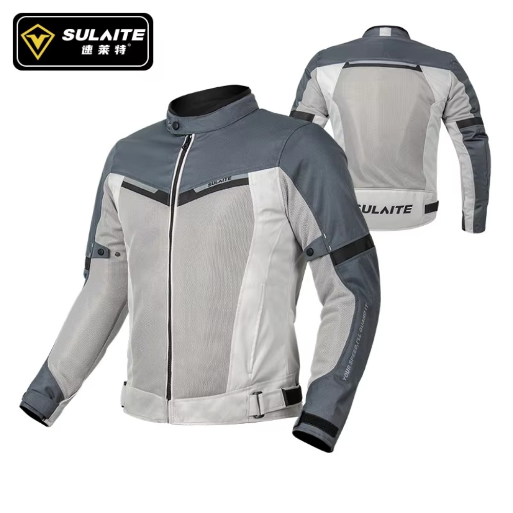 Cycling Gear For Sale - Sulaite Motosiklet Örgü Sürüş Ceketi Erkekler