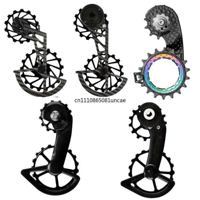 Cycling Gear Parts - Karbon Fiber Seramik Rulmanlı Jokey Kasnağı