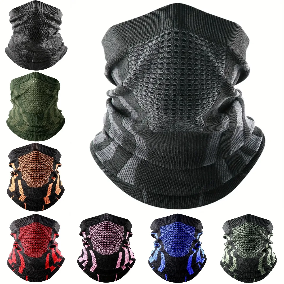 Cycling Face Mask - Renkler Kış Nefes Rahat Termal Örme
