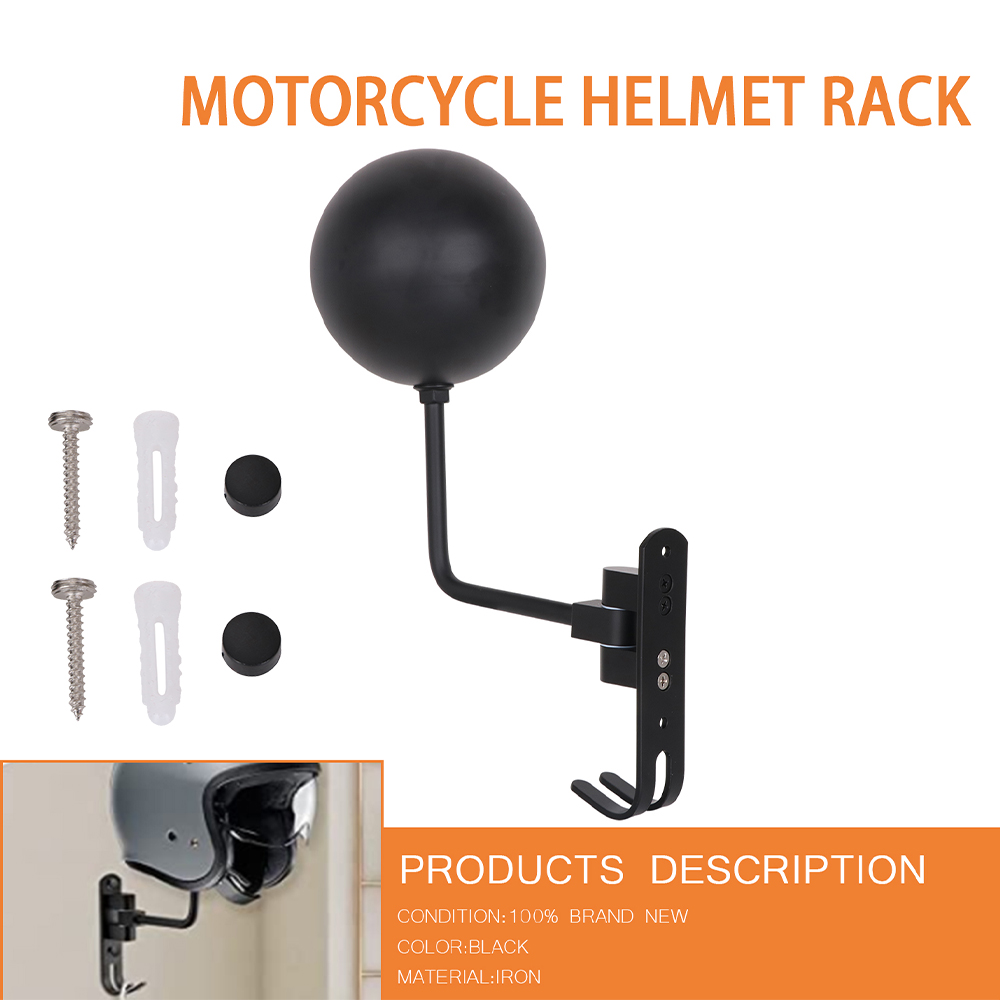 Cycling Gear Wall Mount - Motosiklet Kask Askısı Duvara Monte Kask