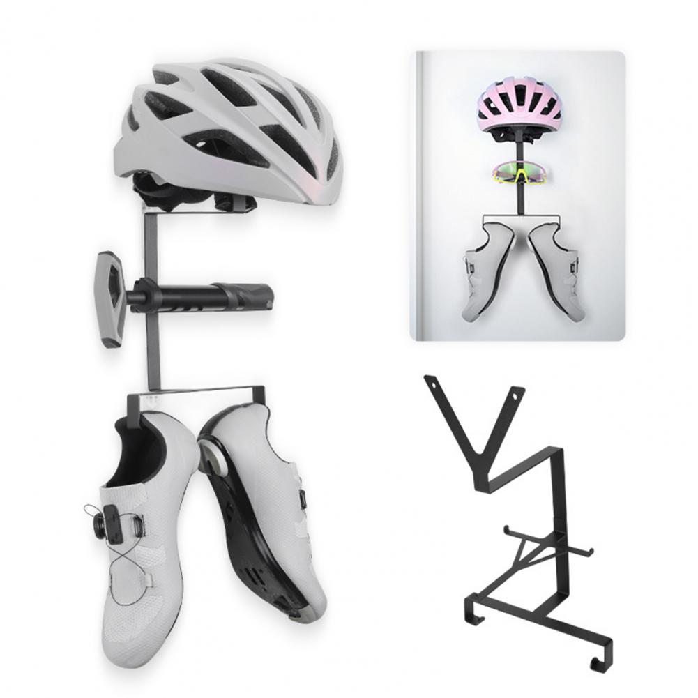 Bicycle Helmet - Duvara Monte Motosiklet Kask Askısı Kancaları