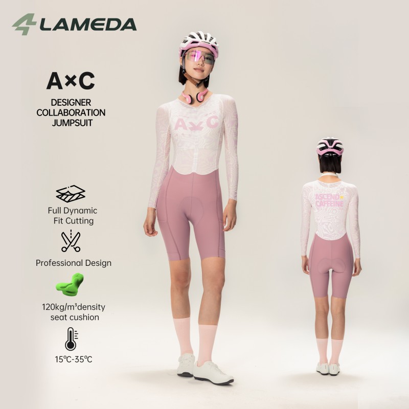 Cycling Gear For Sale - LAMEDA kadın bisiklet tulumu uzun kollu