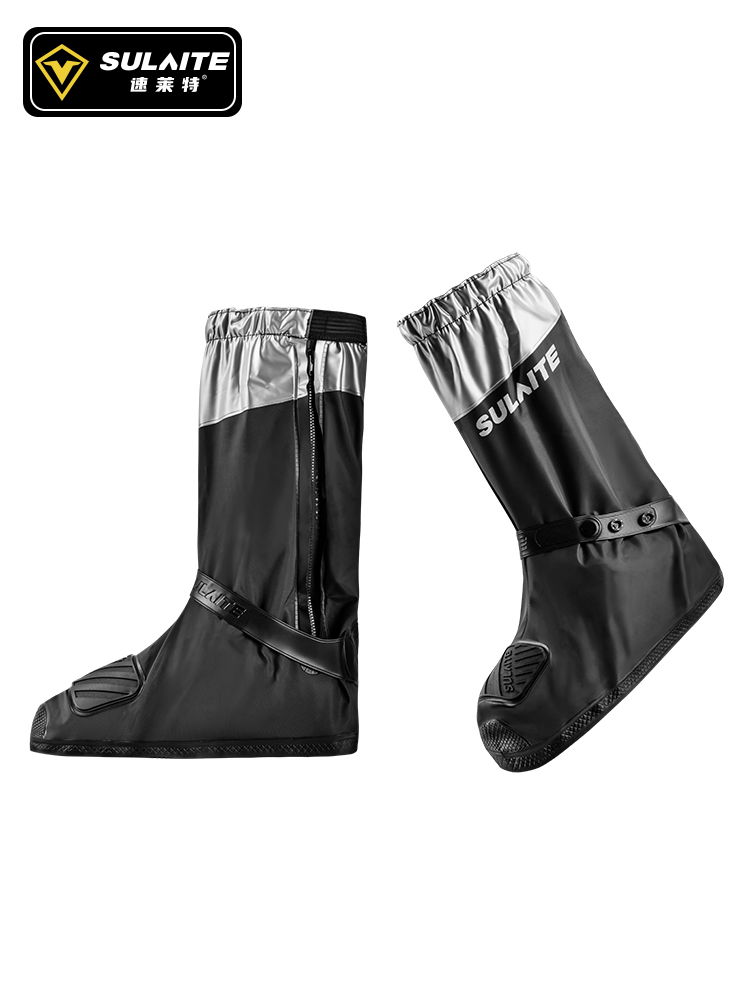 Cycling Gear In Rain - SULAITE motosiklet yağmur çizmeleri su geçirmez