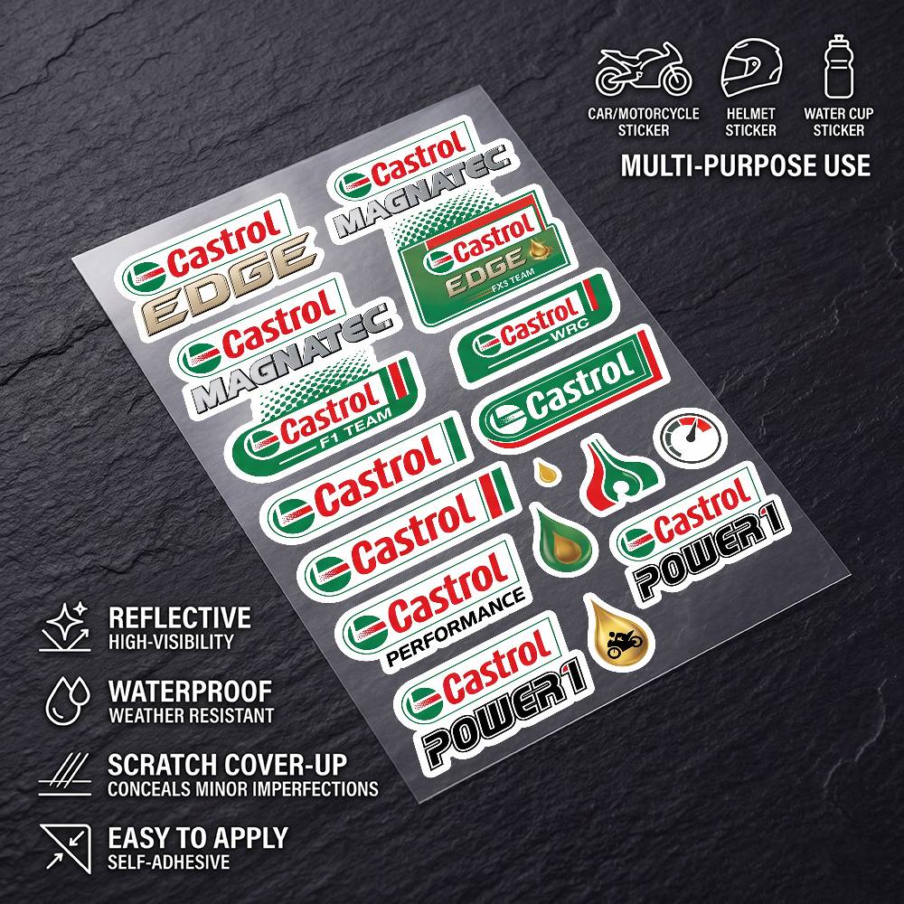 Bicycle Helmet - Castrol için evrensel çok amaçlı yansıtıcı