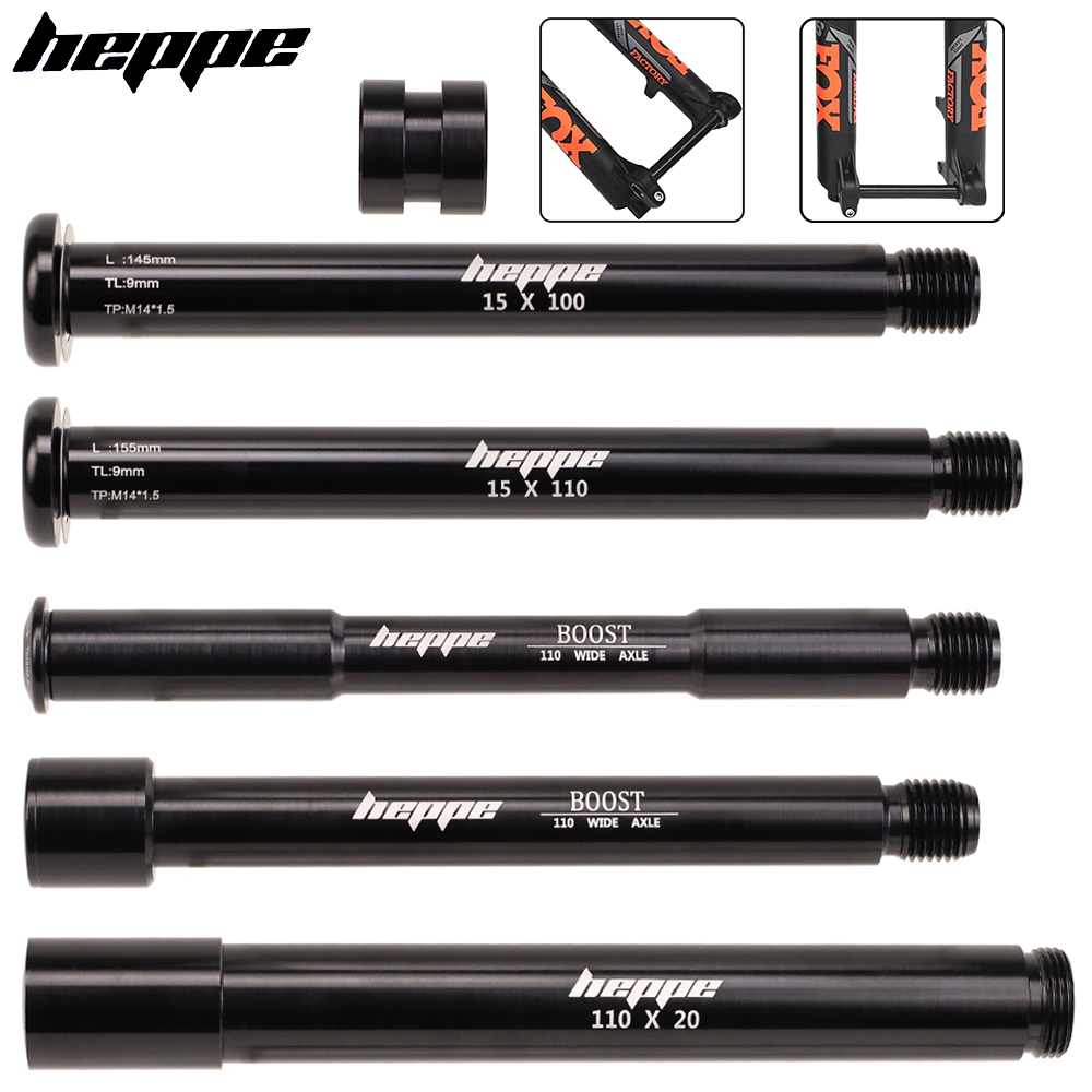 Quick Release Skewer - HEPPE Bisiklet 15x100/110 20x110 Geçmeli Aks