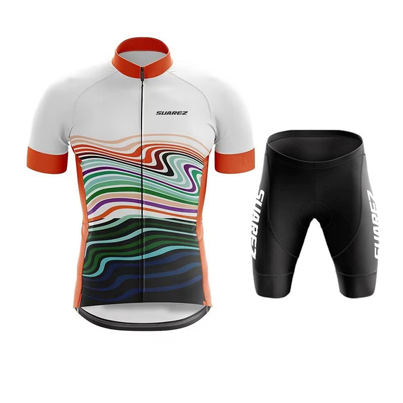 Cycling Gear For Sale - SUAREZ Erkek Bisiklet Forması Kısa Kollu