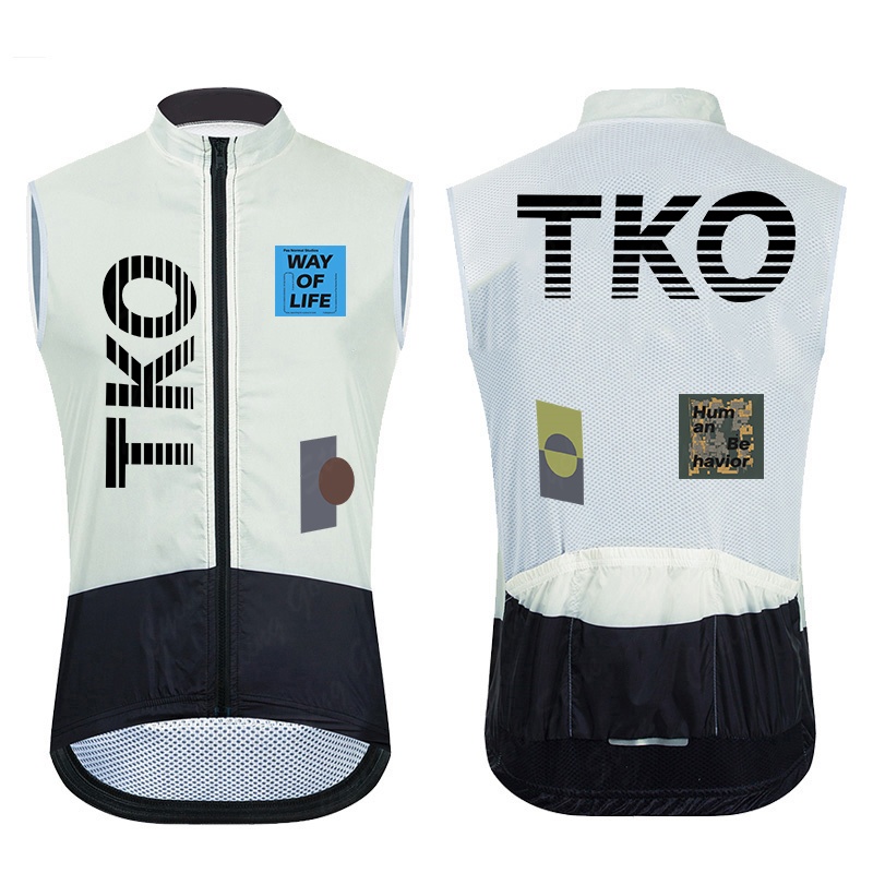 Reflective Cycling Vest - TKO erkek Rüzgar Geçirmez Su Geçirmez