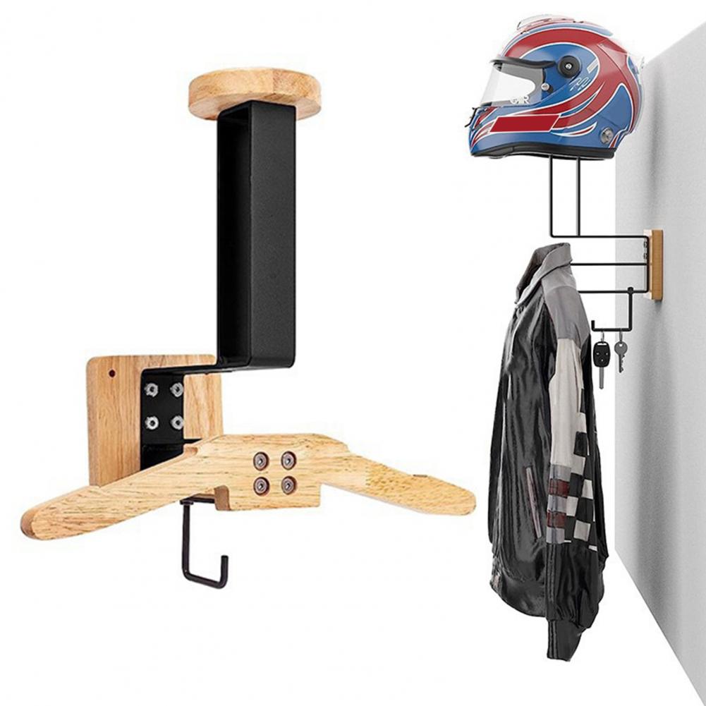 Cycling Gear Wall Mount - Yelek Askı Duvara Montaj Motosiklet Kask