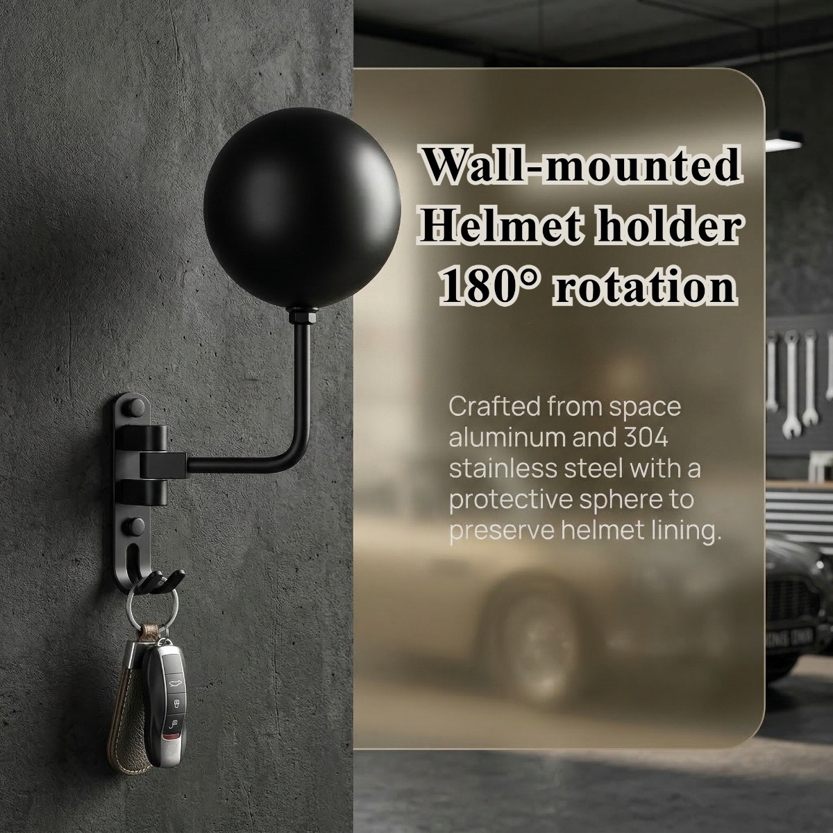 Cycling Gear Wall Mount - 180 ° Döner Duvara Monte Bisiklet