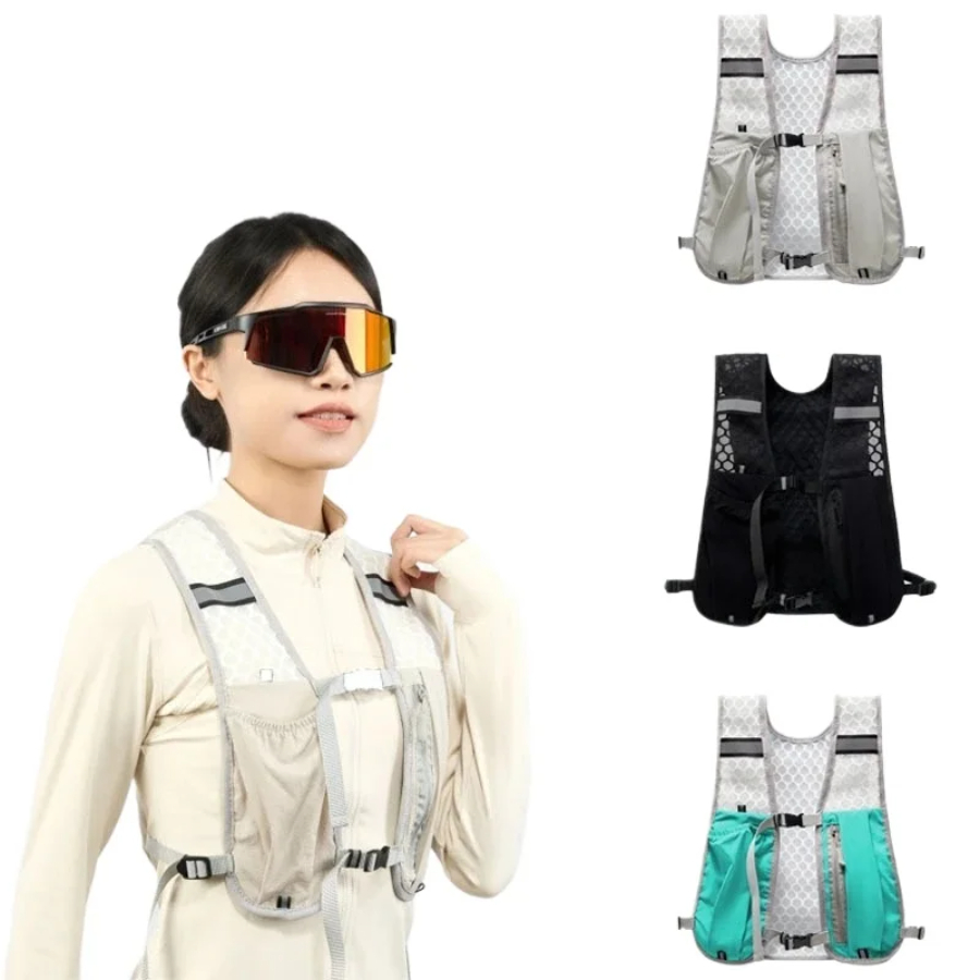 Reflective Cycling Vest - 2025 Yeni Bisiklet Koşu Depolama Yeleği