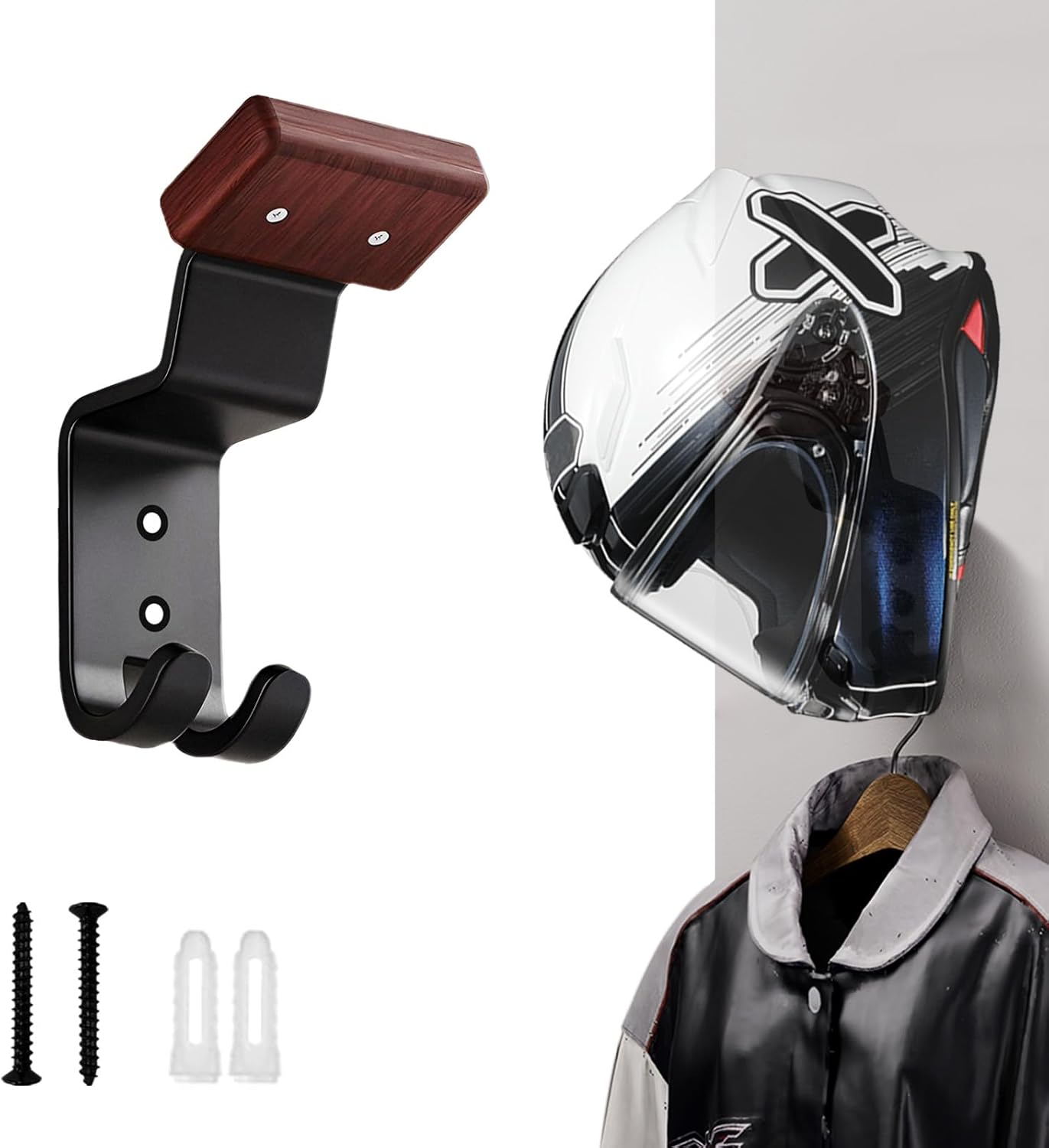 Cycling Gear Wall Mount - Motosiklet Kaskı Askısı Duvar Montaj Aparatı,
