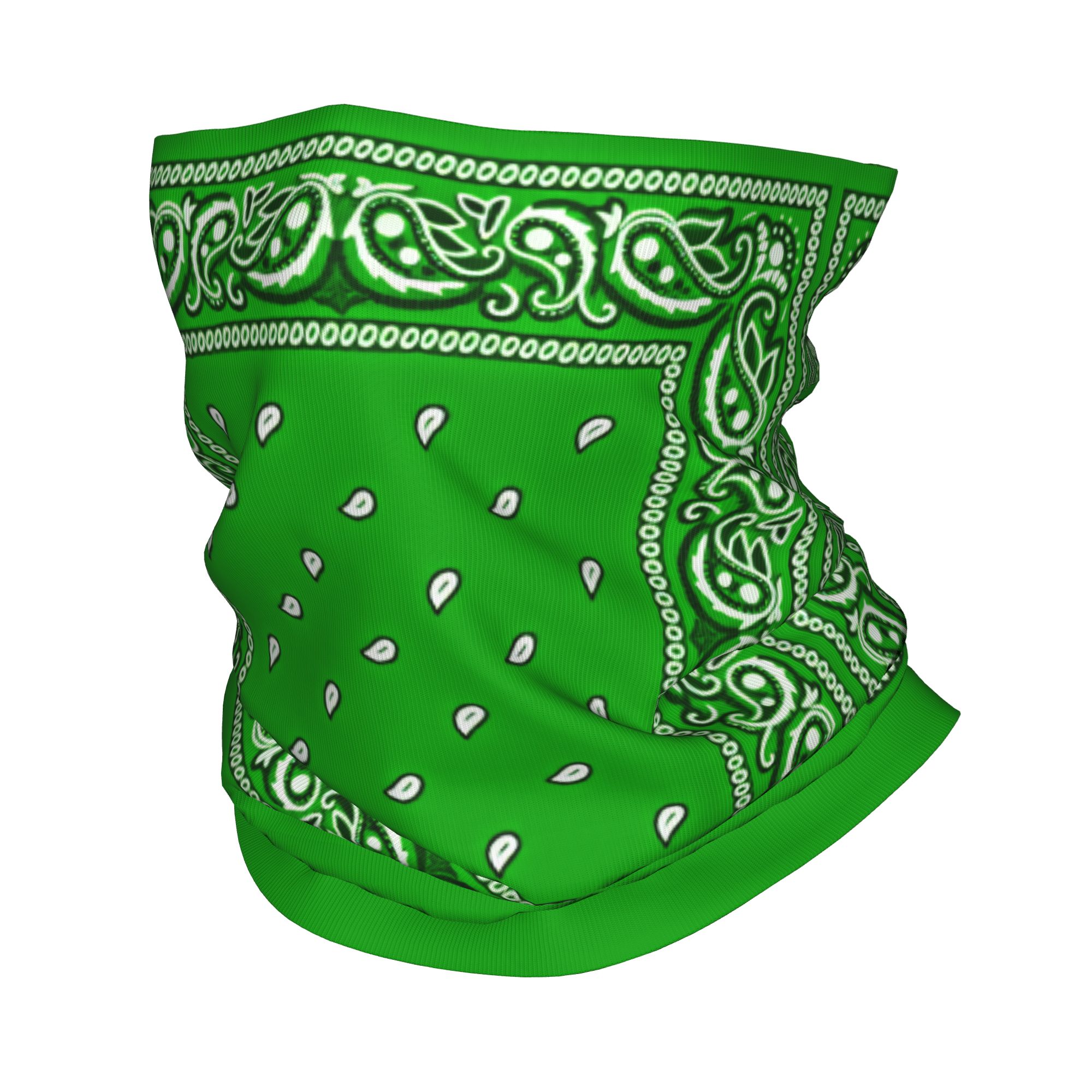 Cycling Face Mask - Yeşil Bandana Serin Bisiklet Maskesi Sürüş