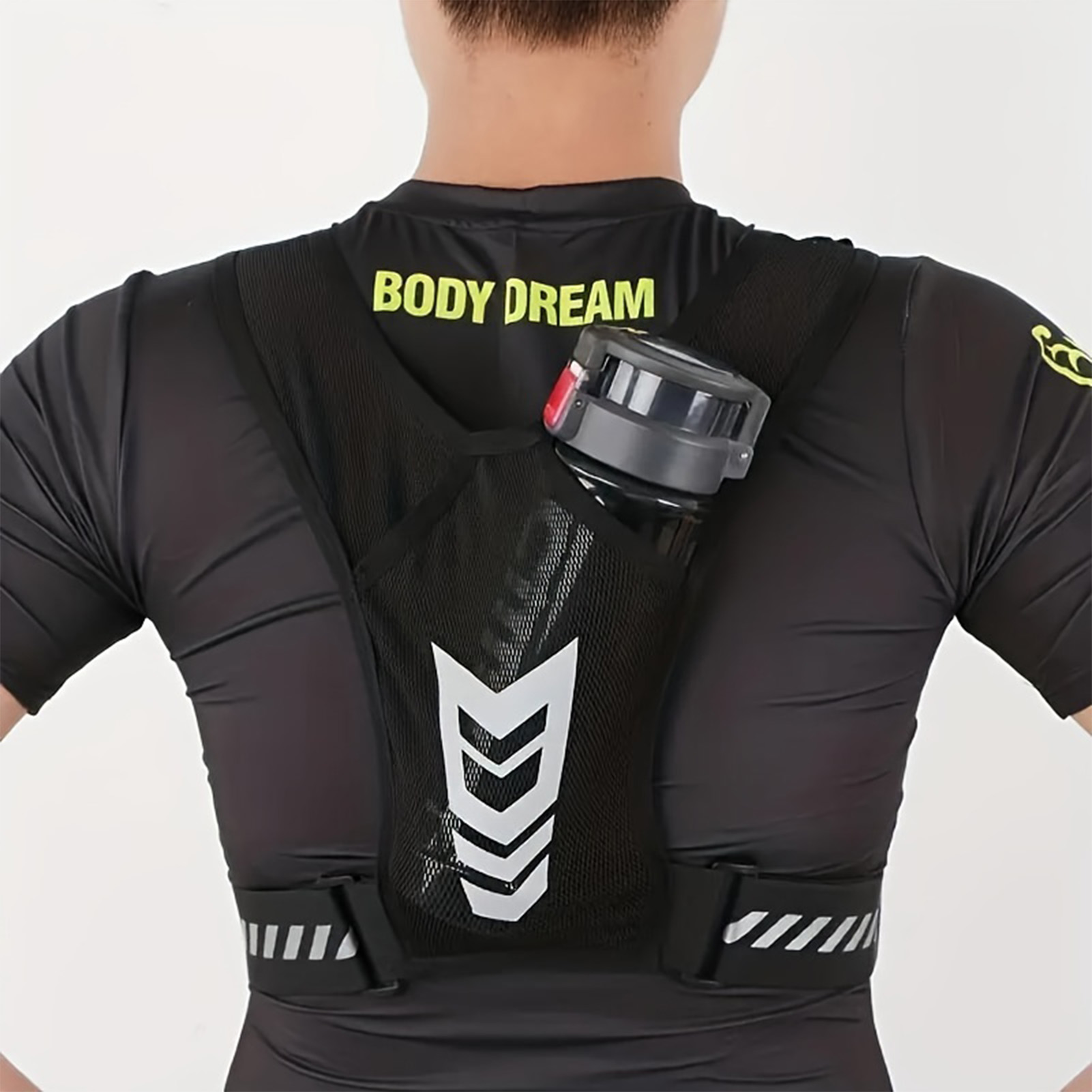 Reflective Cycling Vest - Spor Yelek Telefon Çantası Yansıtıcı Bisiklet