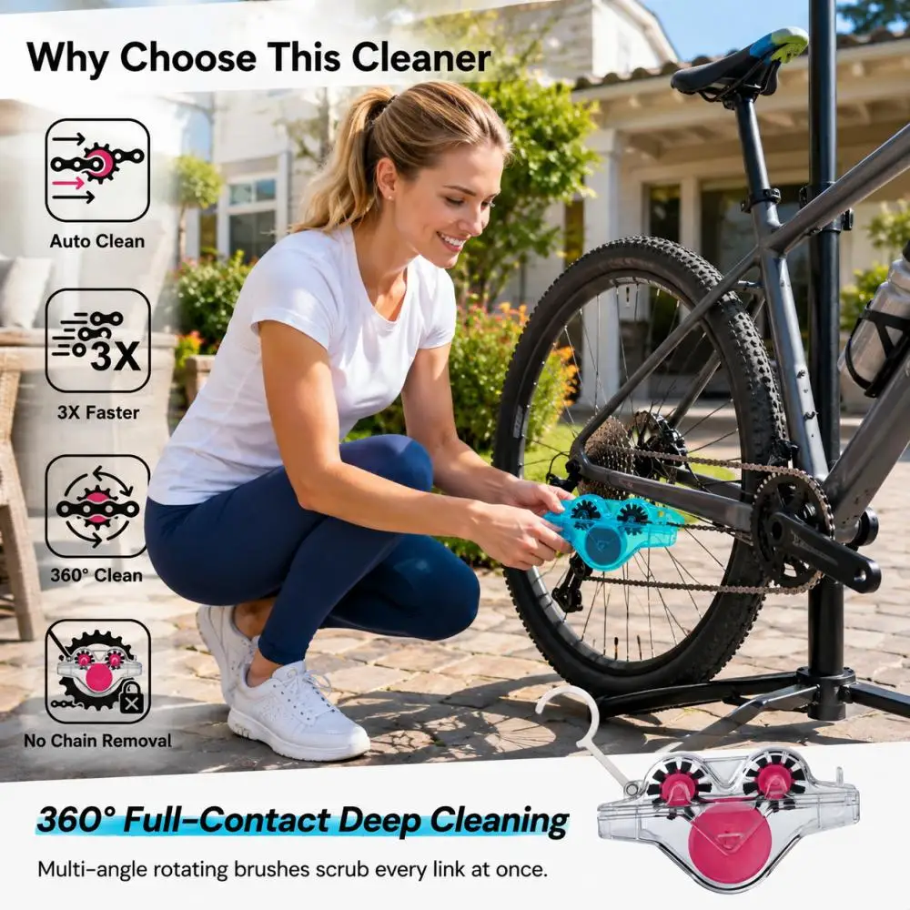 MTB Yol Bisikleti Zincir Temiz - Bike Chain Cleaner incelemesi ve fiyatı