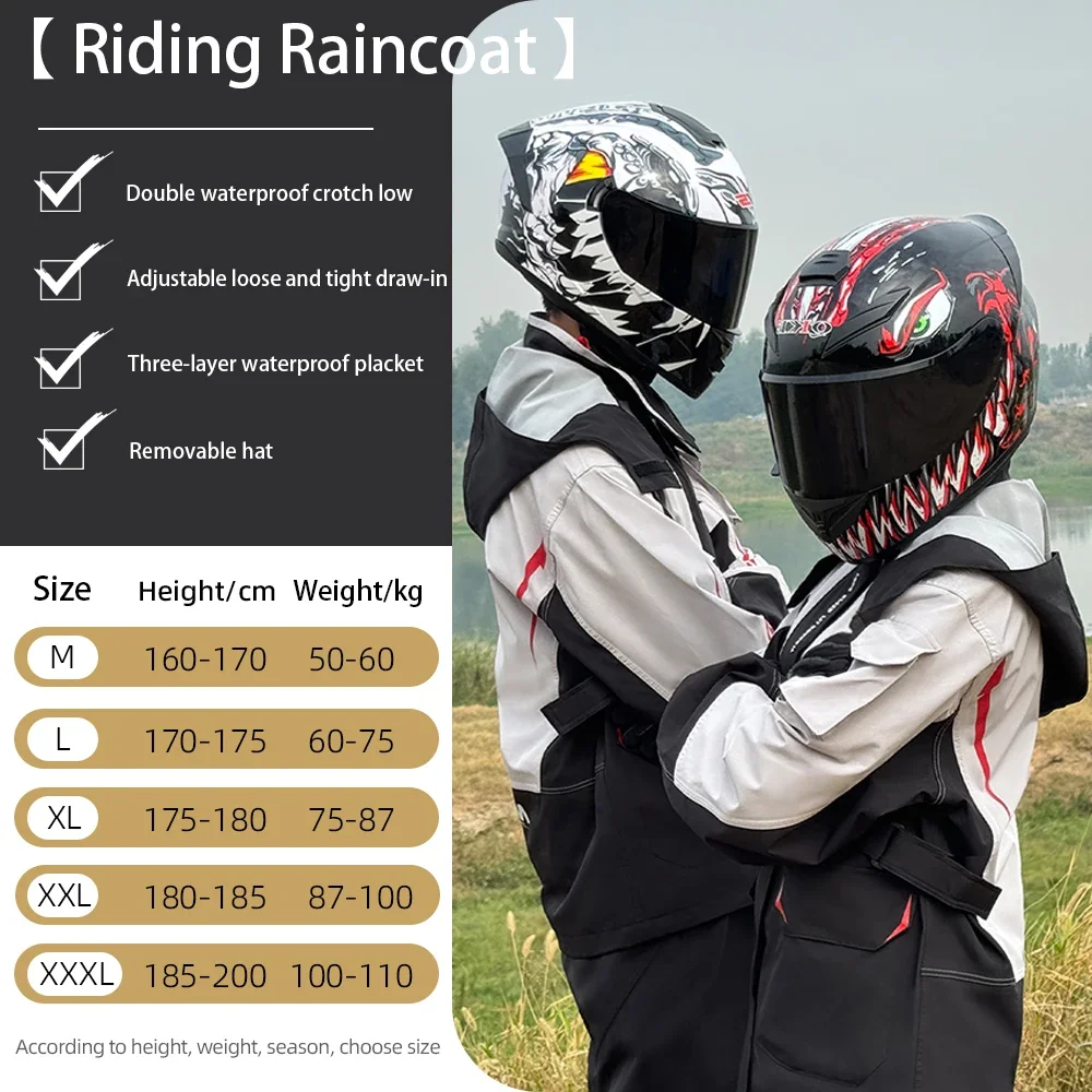 Erkek ve Kadın Motosiklet Yağm - Cycling Gear In Rain incelemesi ve fiyatı