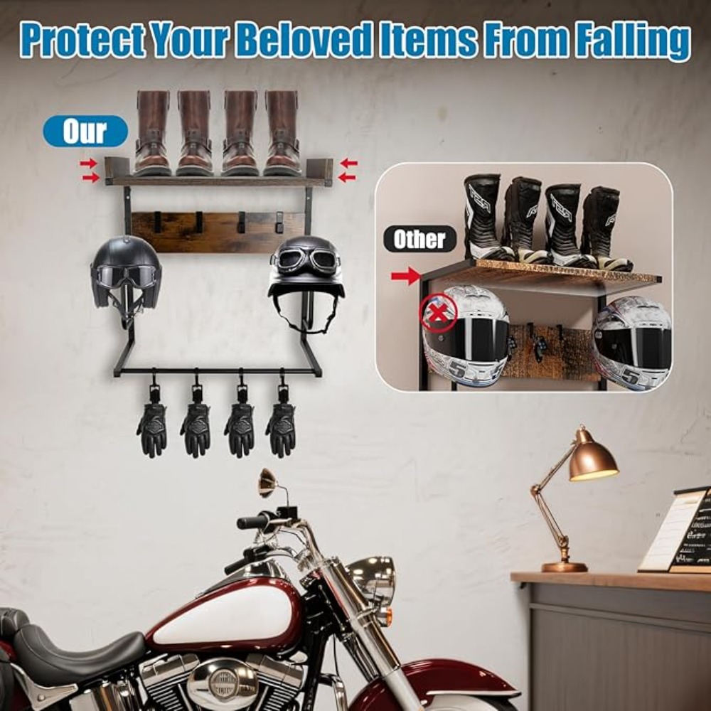 4 Eldiven Askısı ve 4 Kancalı  - Cycling Gear Wall Mount incelemesi ve fiyatı