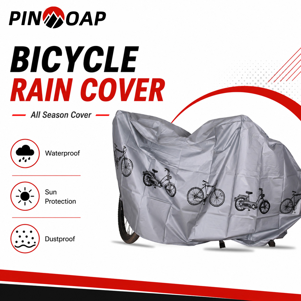 PINMOAP Evrensel Bisiklet Yağm - Cycling Gear In Rain incelemesi ve fiyatı