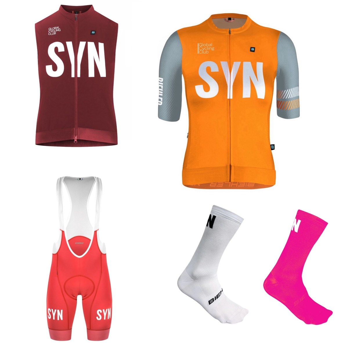SYN Kadın Kısa Kollu Beyaz Bis - Cycling Gear Girls incelemesi ve fiyatı