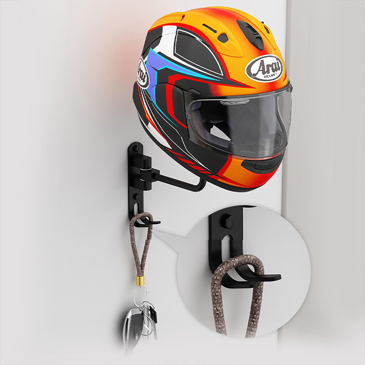 Duvara Monte Metal Motosiklet  - Cycling Gear Wall Mount incelemesi ve fiyatı
