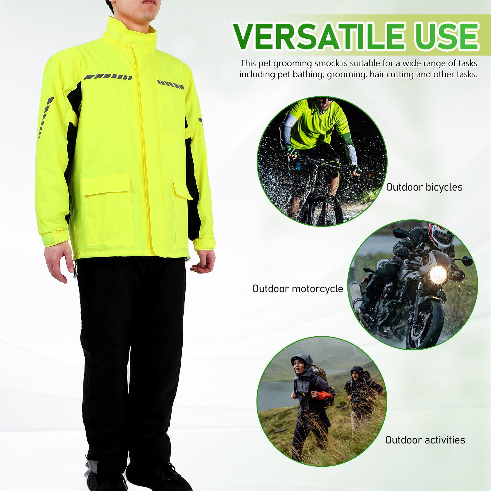 1 takım erkekler açık hava bis - Cycling Gear In Rain incelemesi ve fiyatı