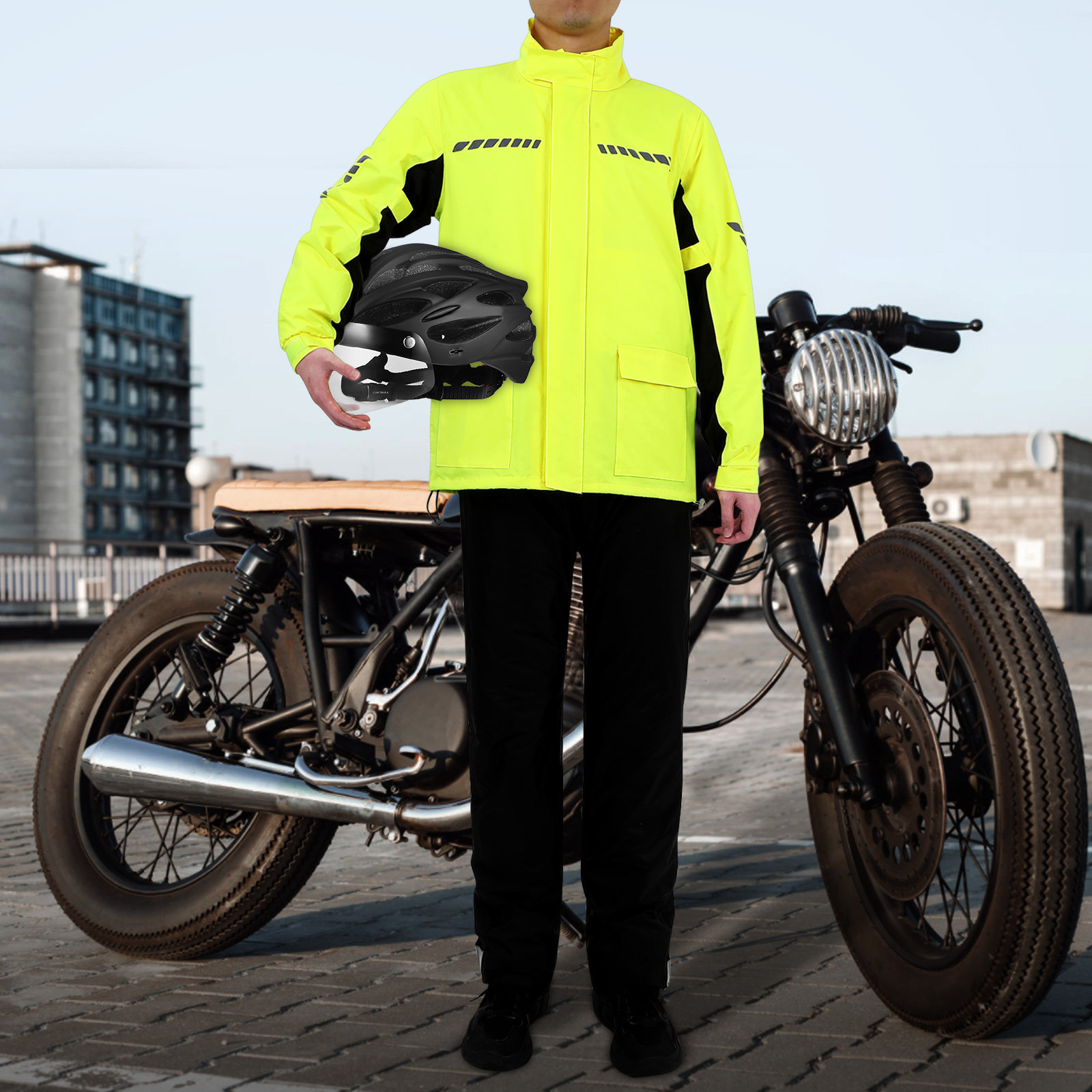 1 takım erkekler açık hava bis - Cycling Gear In Rain incelemesi ve fiyatı