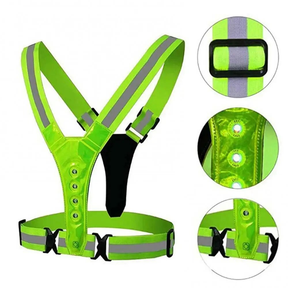 LED Koşu Yeleği Yansıtıcı Parl - Reflective Cycling Vest incelemesi ve fiyatı