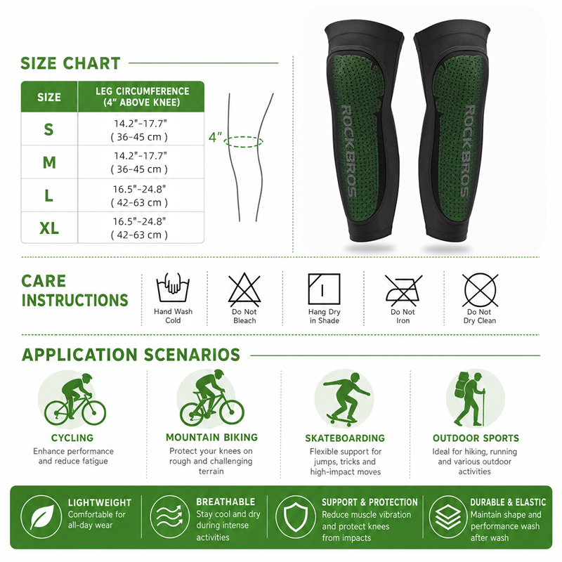 ROCKBROS spor bacak ısıtır MTB - Cycling Gear Parts incelemesi ve fiyatı