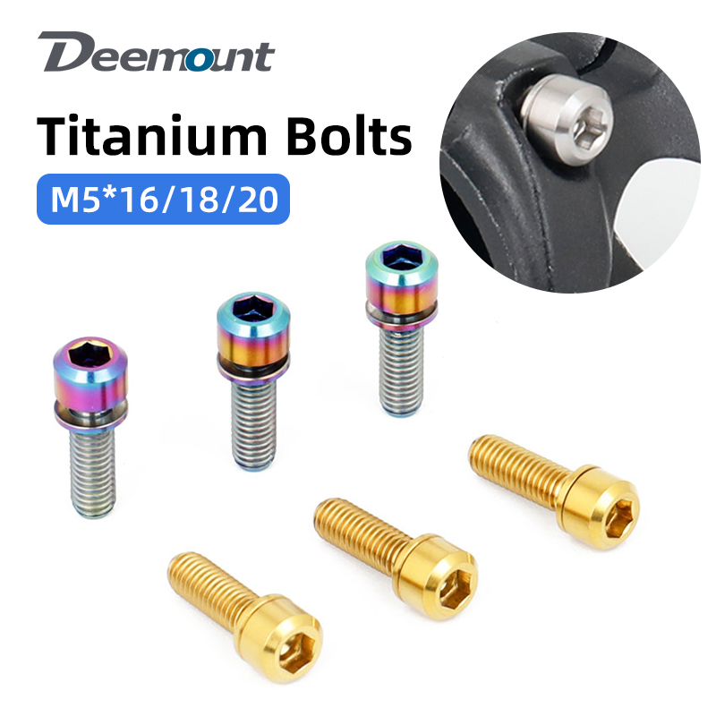6 adet M5x16/18/20mm Titanyum  - Cycling Gear Parts incelemesi ve fiyatı
