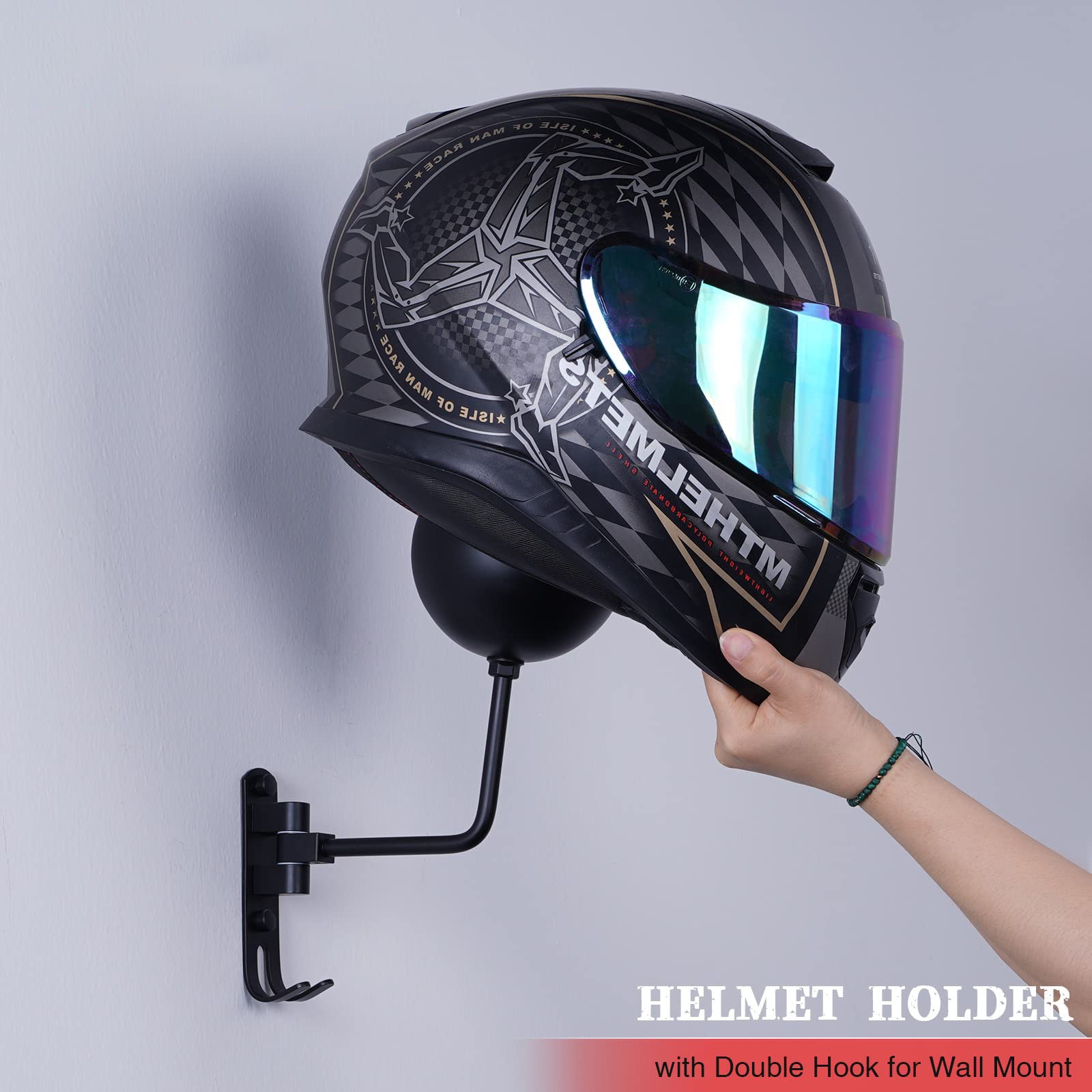 Motosiklet Kaskı Duvar Montaj  - Cycling Gear Wall Mount incelemesi ve fiyatı