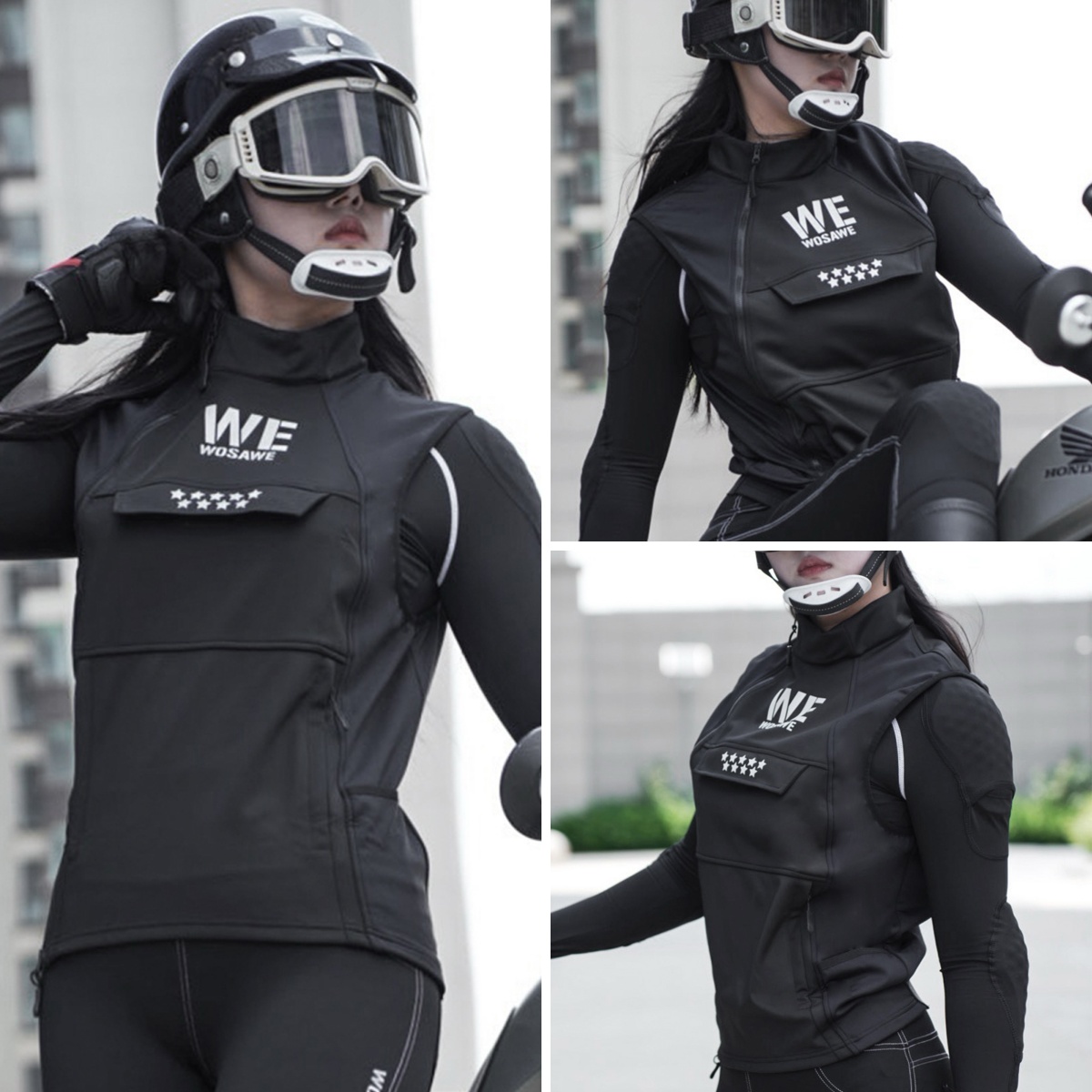 WOSAWE Kış Motosiklet Binme Ye - Reflective Cycling Vest incelemesi ve fiyatı