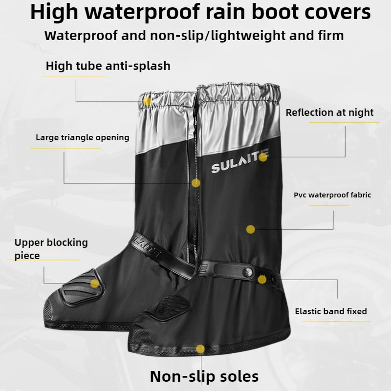 SULAITE Motosiklet Yağmur Çizm - Cycling Gear In Rain incelemesi ve fiyatı