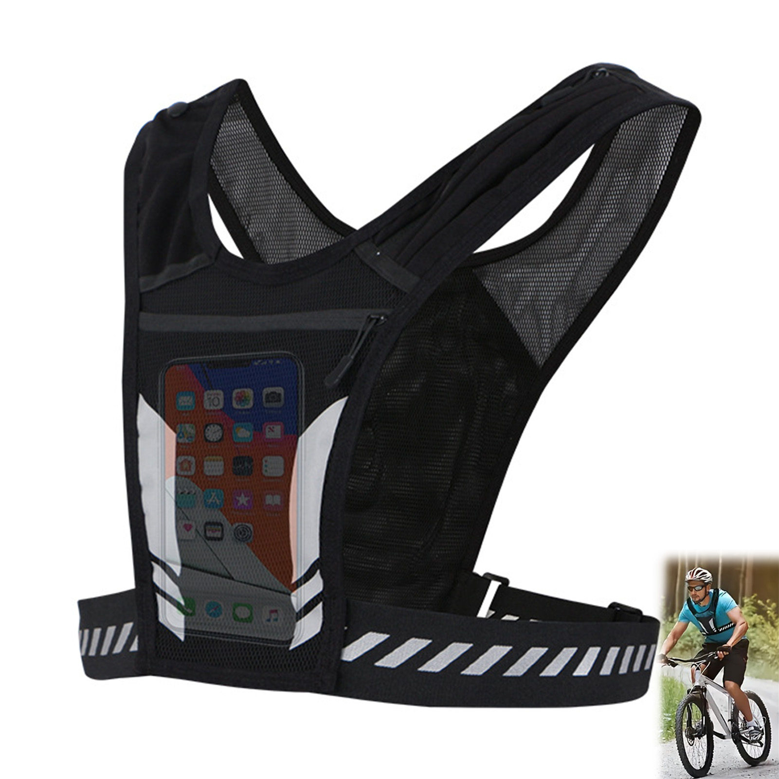 Spor Yelek Telefon Çantası Yan - Reflective Cycling Vest incelemesi ve fiyatı